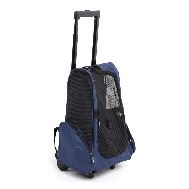 Sac de transport 2 en 1 pour animaux de compagnie, plusieurs couleurs - bleu